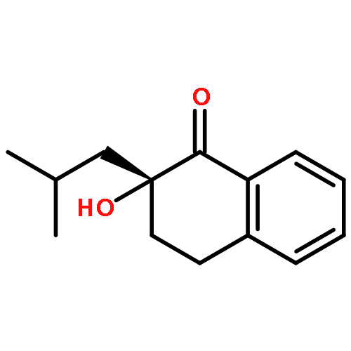 1(2H)-NAPHTHALENONE, 3,4-DIHYDRO-2-HYDROXY-2-(2-METHYLPROPYL)-, (2R)-