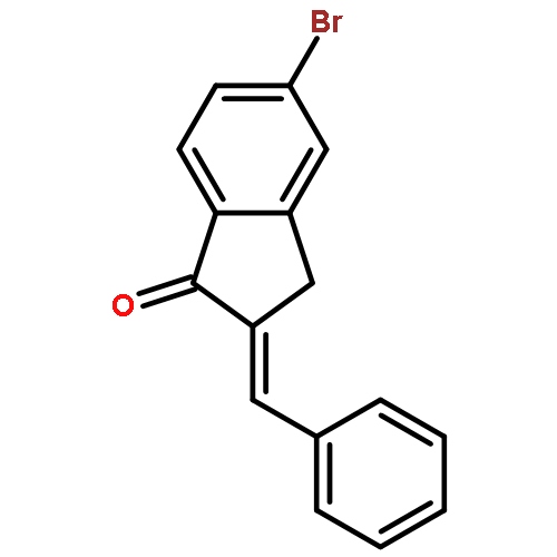 1H-Inden-1-one, 5-bromo-2,3-dihydro-2-(phenylmethylene)-, (2E)-