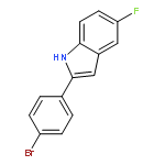 2-(4-Bromophenyl)-5-fluoroindole