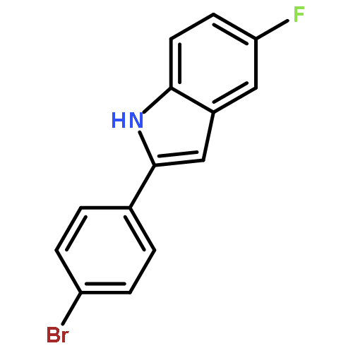 2-(4-Bromophenyl)-5-fluoroindole