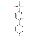 4-(4-methylsulfonylphenyl)piperidine