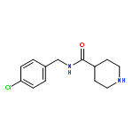 N-(4-Chlorobenzyl)piperidine-4-carboxamide