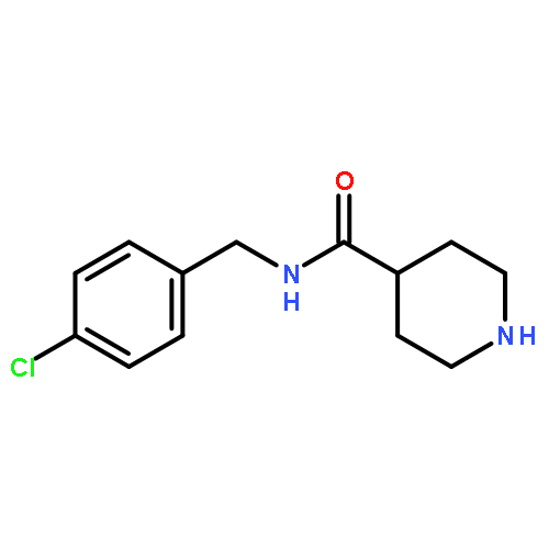 N-(4-Chlorobenzyl)piperidine-4-carboxamide