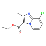Imidazo[1,2-a]pyridine-3-carboxylicacid, 8-chloro-2-methyl-, ethyl ester
