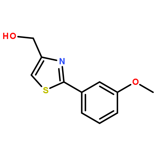 4-Thiazolemethanol,2-(3-methoxyphenyl)-