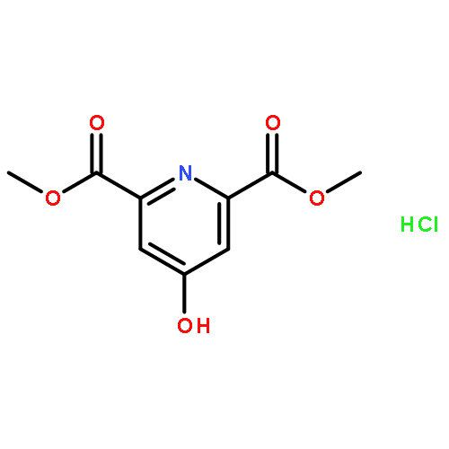 2,6-PYRIDINEDICARBOXYLIC ACID, 4-HYDROXY-, DIMETHYL ESTER, HYDROCHLORIDE