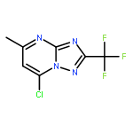 7-CHLORO-5-METHYL-2-(TRIFLUOROMETHYL)-[1,2,4]TRIAZOLO[1,5-A]PYRIMIDINE