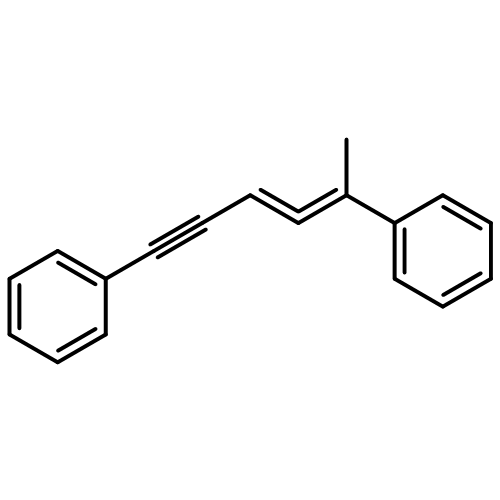 Benzene, 1,1'-(1-methyl-1,2-pentadien-4-yne-1,5-diyl)bis-