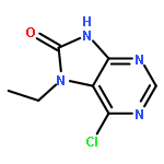 6-chloro-7-ethyl-7,9-dihydro-8H-Purin-8-one