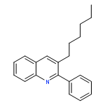 QUINOLINE, 3-HEXYL-2-PHENYL-