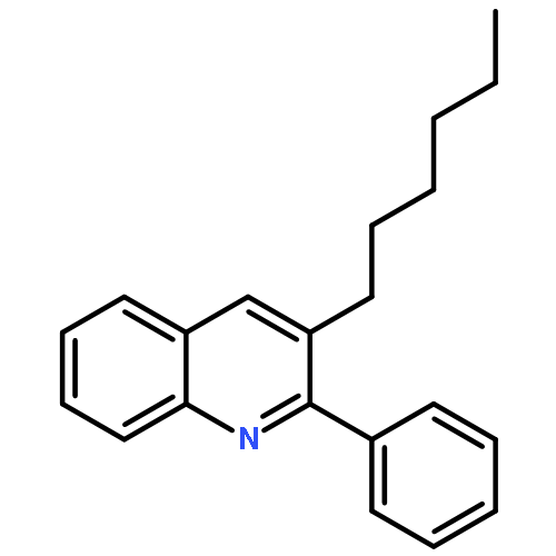 QUINOLINE, 3-HEXYL-2-PHENYL-