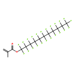 2-PROPENOIC ACID, 2-METHYL-, TRICOSAFLUOROUNDECYL ESTER