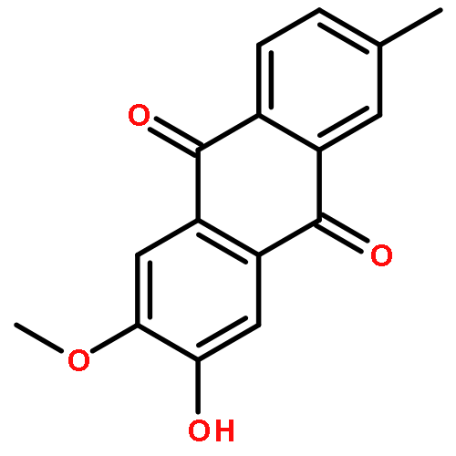 2-hydroxy-3-methoxy-7-methylanthraquinone