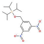 SILANE, [(3,5-DINITROPHENYL)METHOXY]TRIS(1-METHYLETHYL)-