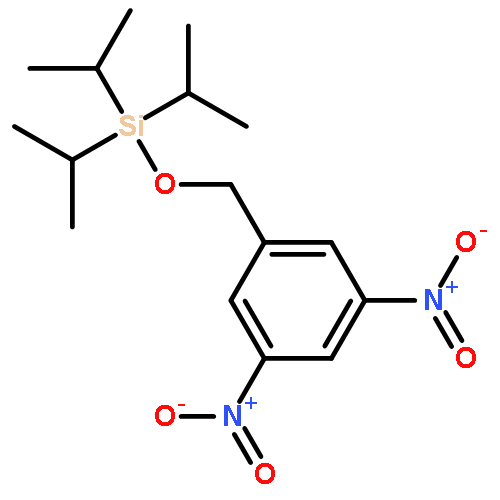 SILANE, [(3,5-DINITROPHENYL)METHOXY]TRIS(1-METHYLETHYL)-