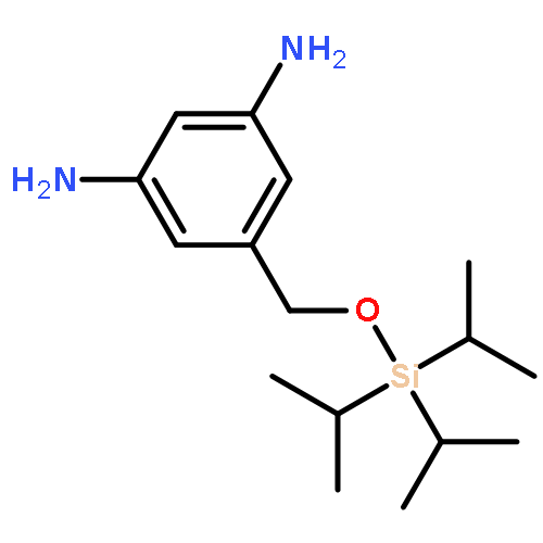 1,3-Benzenediamine, 5-[[[tris(1-methylethyl)silyl]oxy]methyl]-