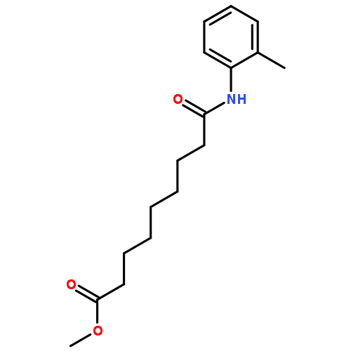 NONANOIC ACID, 9-[(2-METHYLPHENYL)AMINO]-9-OXO-, METHYL ESTER