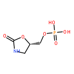 2-OXAZOLIDINONE, 5-[(PHOSPHONOOXY)METHYL]-, (5S)-