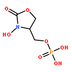 2-OXAZOLIDINONE, 3-HYDROXY-4-[(PHOSPHONOOXY)METHYL]-