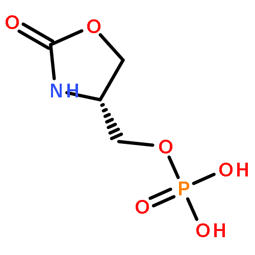 2-OXAZOLIDINONE, 4-[(PHOSPHONOOXY)METHYL]-, (4R)-