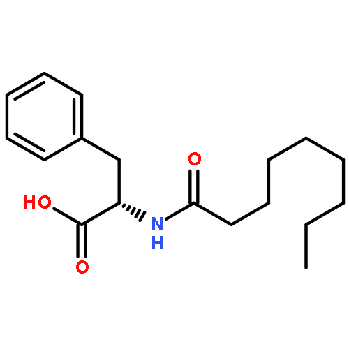 L-PHENYLALANINE, N-(1-OXONONYL)-