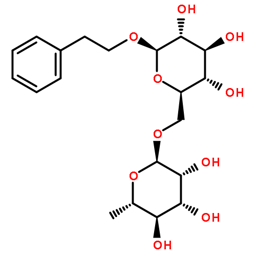 2-phenylethyl 6-O-alpha-L-rhamnopyranosyl-beta-D-glucopyranoside