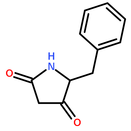 2,4-Pyrrolidinedione, 5-(phenylmethyl)-