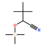 Butanenitrile, 3,3-dimethyl-2-[(trimethylsilyl)oxy]-