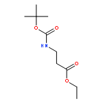 3-tert-butoxycarbonylamino-propionic acid ethyl ester