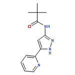 Propanamide, 2,2-dimethyl-N-[5-(2-pyridinyl)-1H-pyrazol-3-yl]-