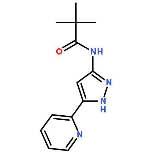 Propanamide, 2,2-dimethyl-N-[5-(2-pyridinyl)-1H-pyrazol-3-yl]-