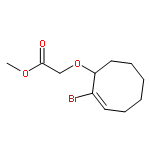 ACETIC ACID, [(2-BROMO-2-CYCLOOCTEN-1-YL)OXY]-, METHYL ESTER