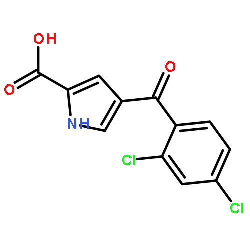 4-(2,4-Dichlorobenzoyl)-1H-pyrrole-2-carboxylic acid