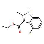 Ethyl 4-fluoro-2-methyl-1H-indole-3-carboxylate