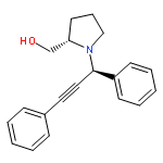 2-Pyrrolidinemethanol, 1-[(1S)-1,3-diphenyl-2-propynyl]-, (2S)-