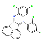 BENZENAMINE, N,N'-1,2-ACENAPHTHYLENEDIYLIDENEBIS[2,4-DICHLORO-