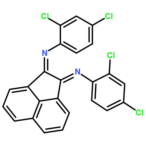 BENZENAMINE, N,N'-1,2-ACENAPHTHYLENEDIYLIDENEBIS[2,4-DICHLORO-