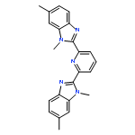 1H-BENZIMIDAZOLE, 2,2'-(2,6-PYRIDINEDIYL)BIS[1,6-DIMETHYL-