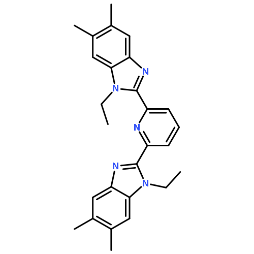 1H-BENZIMIDAZOLE, 2,2'-(2,6-PYRIDINEDIYL)BIS[1-ETHYL-5,6-DIMETHYL-