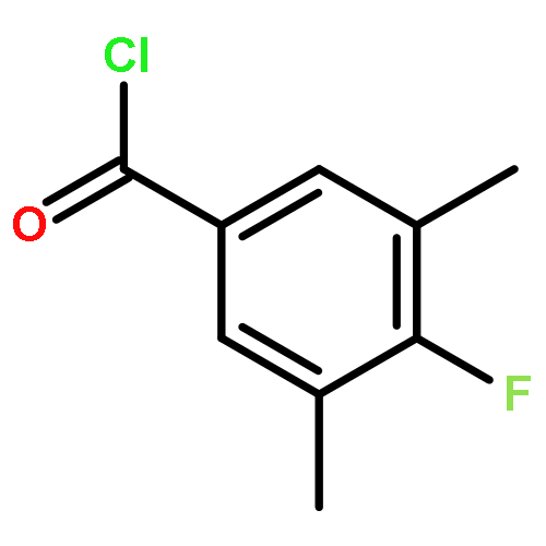 3,5-Dimethyl-4-fluorobenzoyl chloride