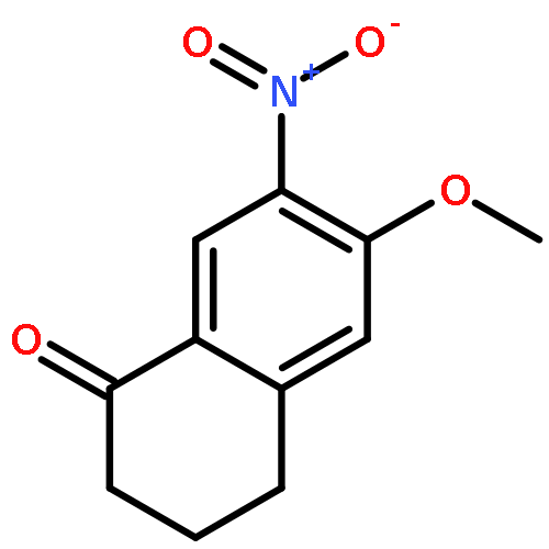 1(2H)-NAPHTHALENONE, 3,4-DIHYDRO-6-METHOXY-7-NITRO-