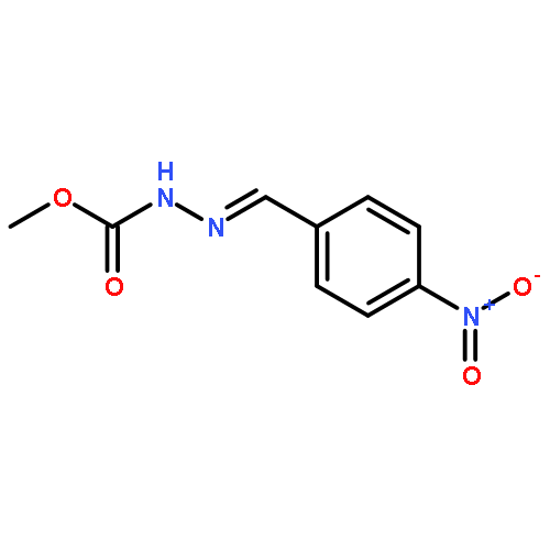 Hydrazinecarboxylic acid, [(4-nitrophenyl)methylene]-, methyl ester