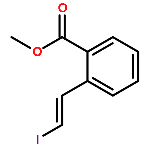 Benzoic acid, 2-[(1E)-2-iodoethenyl]-, methyl ester