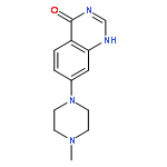 4(1H)-Quinazolinone, 7-(4-methyl-1-piperazinyl)-