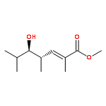 2-HEPTENOIC ACID, 5-HYDROXY-2,4,6-TRIMETHYL-, METHYL ESTER, (2E,4S,5R)-