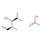 5-HEXEN-3-OL, 2,4-DIMETHYL-, ACETATE, (3S,4S)-