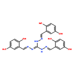 CARBONOHYDRAZONIC DIHYDRAZIDE, TRIS[(2,5-DIHYDROXYPHENYL)METHYLENE]-