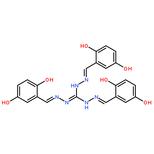 CARBONOHYDRAZONIC DIHYDRAZIDE, TRIS[(2,5-DIHYDROXYPHENYL)METHYLENE]-