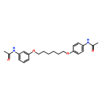 Acetamide, N-[4-[[6-[3-(acetylamino)phenoxy]hexyl]oxy]phenyl]-