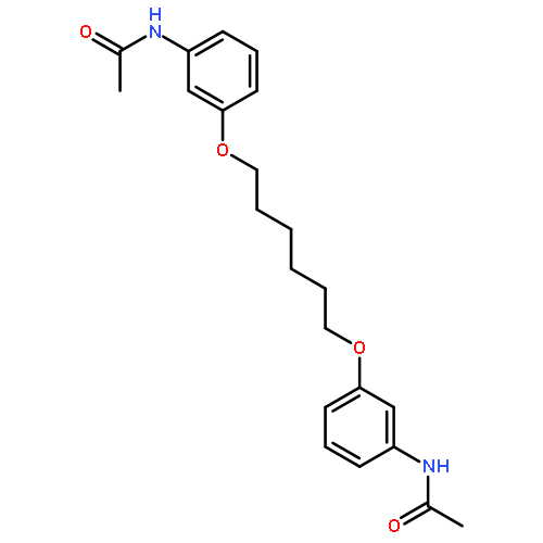 ACETAMIDE, N,N'-[1,6-HEXANEDIYLBIS(OXY-3,1-PHENYLENE)]BIS-